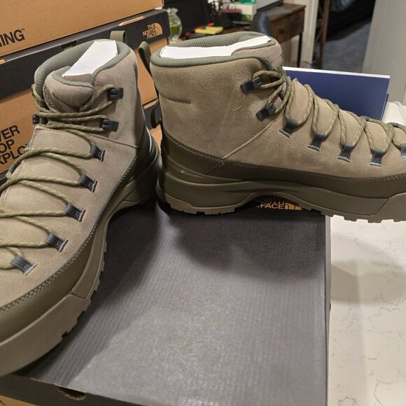 The North Face Men's Glenclyffe Urban Boots Cavern Grey / Taupe Size 12 US NEW - Picture 3 of 13